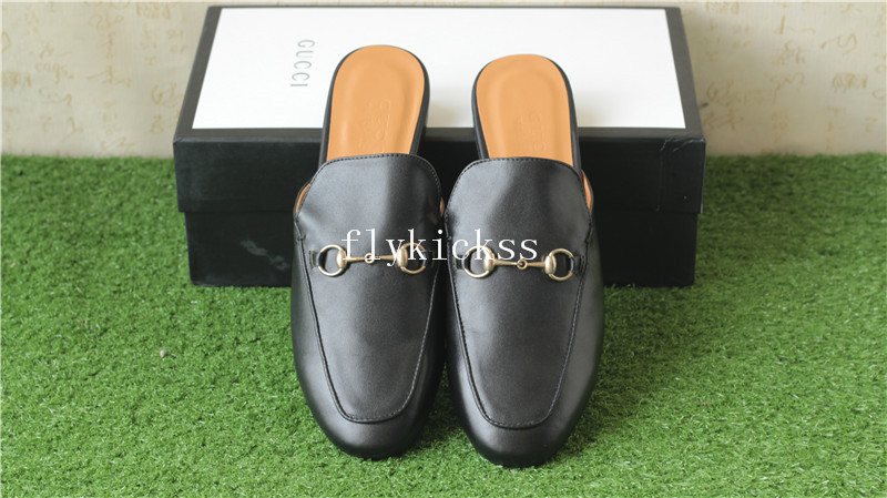 GC Leather Horsebit Slipper